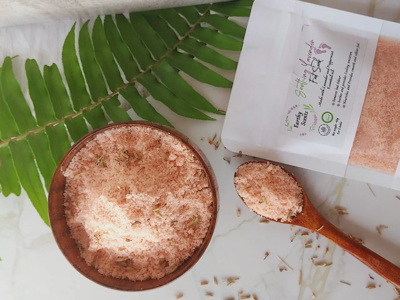 Soothing Lavender Foot Soak